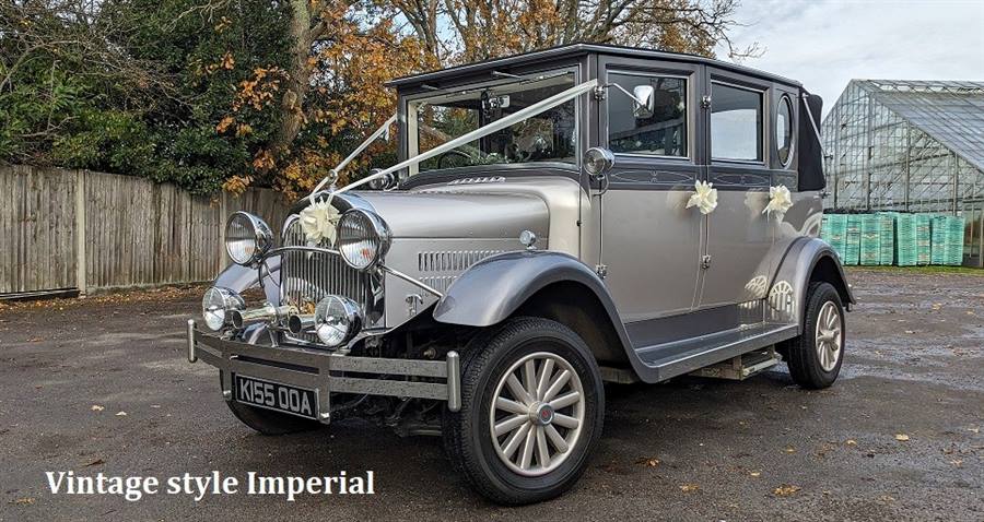 Imperial Landaulette wedding car