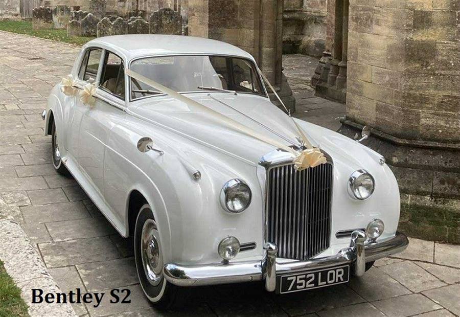 Bentley S2 wedding car