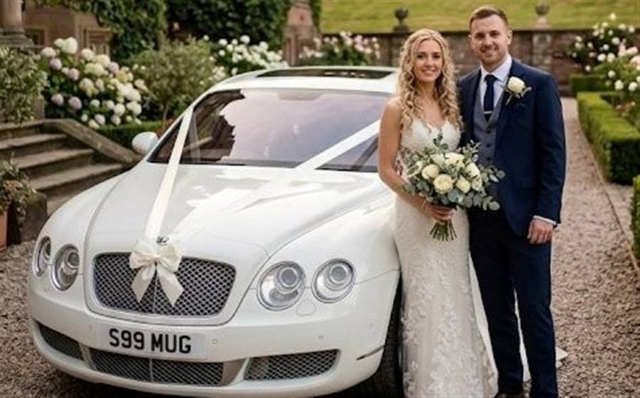 Bentley Flying Spur wedding car