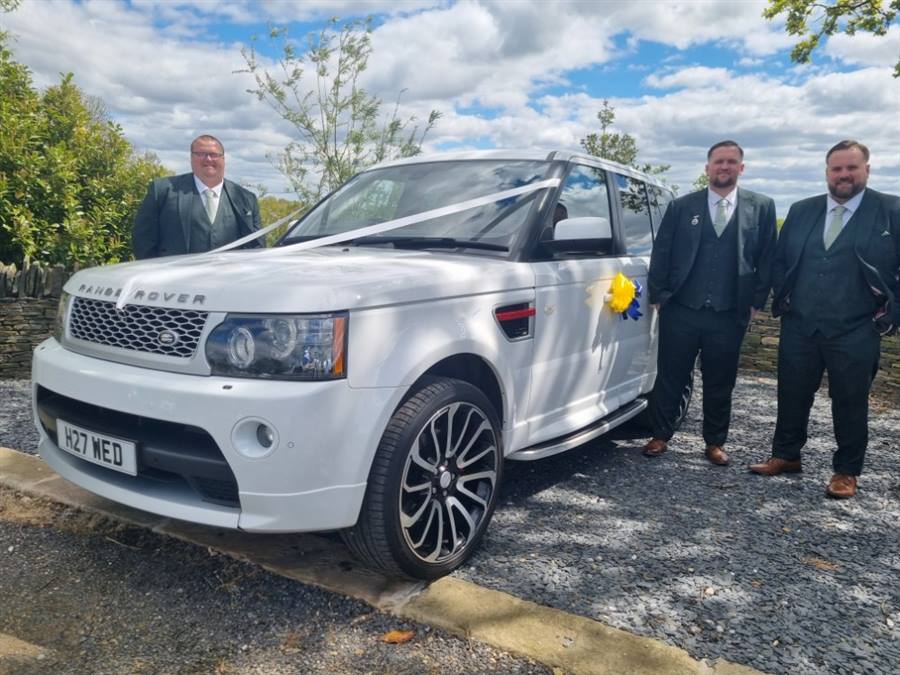 Range Rover Sport Autobiography wedding car