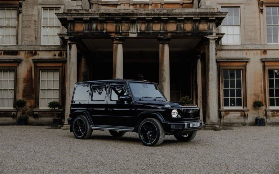 Mercedes Benz G Wagon AMG line Black Edition wedding car