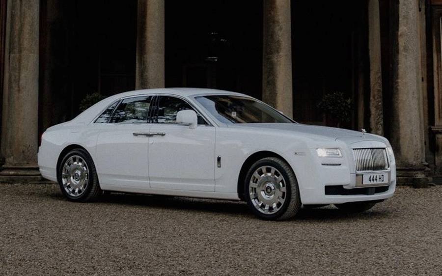 Rolls Royce Ghost wedding car