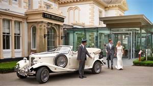 Beauford 4 Door Long Bodied Wedding car. Click for more information.