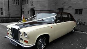 Damiler Limousine Wedding car. Click for more information.