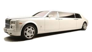 Rolls Royce Phantom Limousine Wedding car. Click for more information.