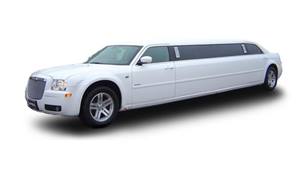 Chrysler Stretched Limo Wedding car. Click for more information.