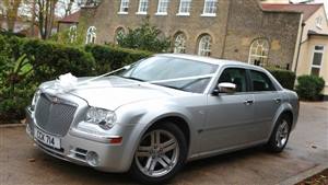 Chrysler 300C Wedding car. Click for more information.