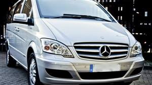 Mercedes V Class Wedding car. Click for more information.