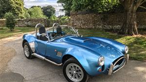 AC Cobra Wedding car. Click for more information.