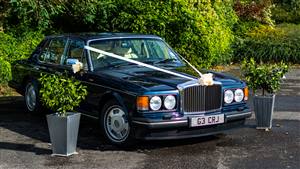 Bentley Brooklands Wedding car. Click for more information.