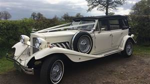 Beauford 4 Dr Tourer Wedding car. Click for more information.