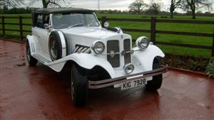 Beauford 4 Door Tourer Wedding car. Click for more information.