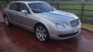 Bentley Continental Flying Spur Wedding car. Click for more information.