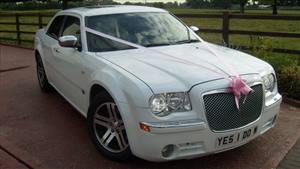 Chrysler 300C Wedding car. Click for more information.