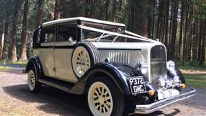 Regent Landaulette (Harry) Wedding car. Click for more information.