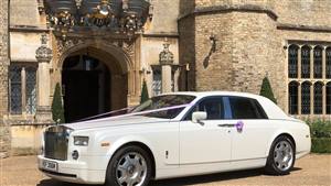 Rolls Royce Phantom Wedding car. Click for more information.