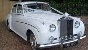 Rolls Royce 1961 Silver Cloud II Wedding car. Click for more information.