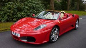 Ferrari F430 Spider Wedding car. Click for more information.