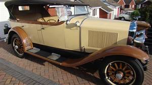 Buick 1929 Phaeton Tourer Wedding car. Click for more information.