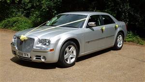 Chrysler 300C Wedding car. Click for more information.