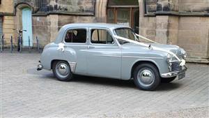 Hillman Minx MK5 Wedding car. Click for more information.