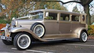 Bramwith Gold Wedding car. Click for more information.