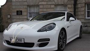 Porsche Panamera Turbo Wedding car. Click for more information.