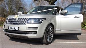 Range Rover Vogue Autobiography Wedding car. Click for more information.