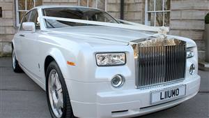 Rolls Royce Phantom (Cream Lthr) Wedding car. Click for more information.