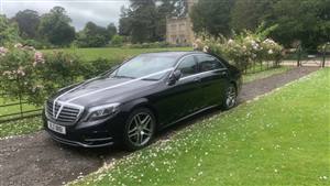 Mercedes S Class 2 Wedding car. Click for more information.