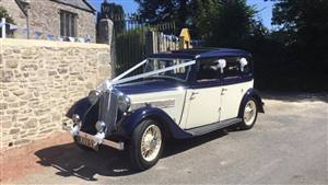 Rover P1 Wedding car. Click for more information.