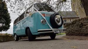 VW Campervan T2 Bay Window Wedding car. Click for more information.