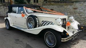 Beauford 4 Dr Tourer Wedding car. Click for more information.