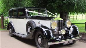 Rolls Royce 1936 25/30 Limousine Wedding car. Click for more information.