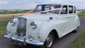 Austin 1955 Princess Wedding car. Click for more information.