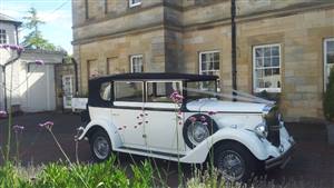 Regent Landaulette Wedding car. Click for more information.