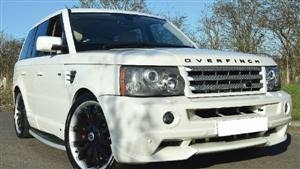 Range Rover Overfinch Wedding car. Click for more information.