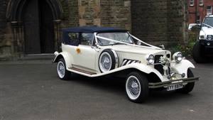 Beauford Tourer Wedding car. Click for more information.