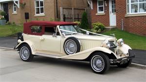 Beauford Tourer Wedding car. Click for more information.