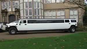 Hummer Limousine Wedding car. Click for more information.