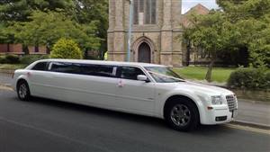 Chrysler Limousine Wedding car. Click for more information.