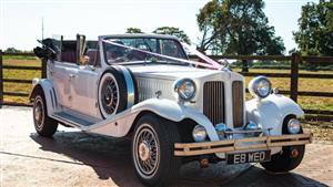Beauford 4 Door Tourer Wedding car. Click for more information.