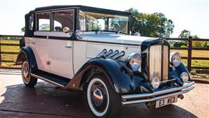 Regent Landaulette Wedding car. Click for more information.