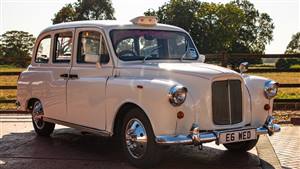London Taxi  Wedding car. Click for more information.