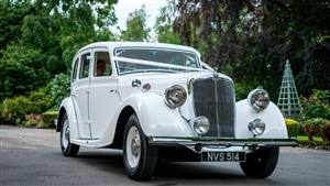 Morris 1936 Eighteen Wedding car. Click for more information.