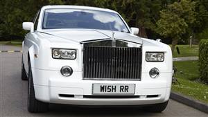 Rolls Royce Phantom Wedding car. Click for more information.