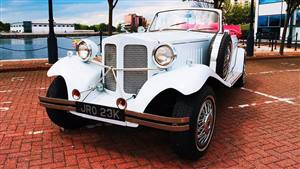 Beauford Tourer Wedding car. Click for more information.