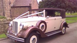 Regent Convertible Wedding car. Click for more information.