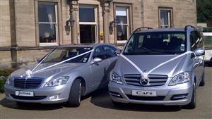 Mercedes Pair S Class & V Class Wedding car. Click for more information.