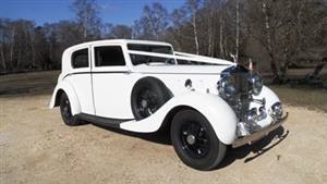 Rolls Royce,1937 Phantom III,White